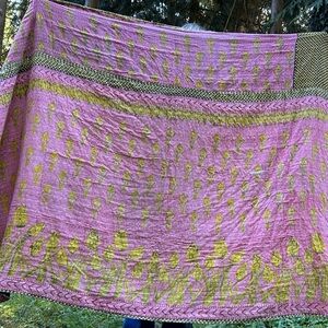 A teacher favorite Kantha quilt